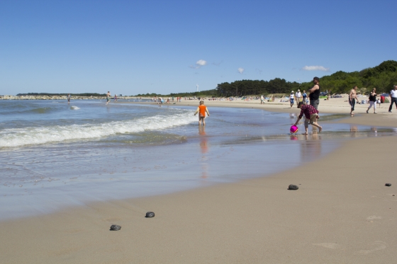 Plaża w Darłówku Wschodnim