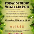 ZSM Darłowo zaprasza na: Pokaz Stołów Wigilijnych 