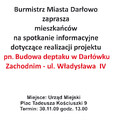 Deptak w Darłówku Zachodnim – spotkanie informacyjne 