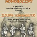 Koncert noworoczny w wykonaniu uczniów szkoły muzycznej w Sławnie