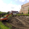  Rozpoczęto prace budowlane w otoczeniu Zamku Książąt Pomorskich