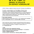 Przypominamy o obowiązku złożenia nowej deklaracji 